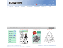 Tablet Screenshot of pennyblackinc.com